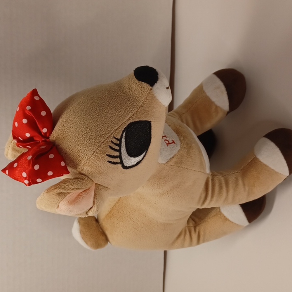 Rudolph the red nose reindeer plush musical 2018 musical toy